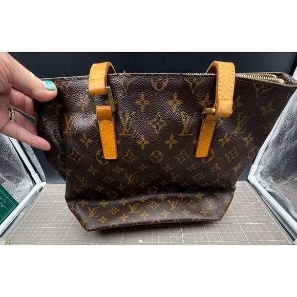 Vintage Louis Vuitton Monogram Canvas Tote Bag READ AS IS - Picture 4 of 11